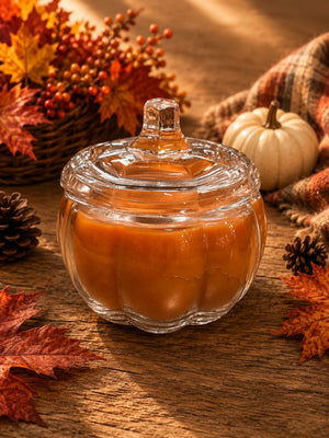 Country Home Candle - Buttery Pumpkin Pie Pumpkin