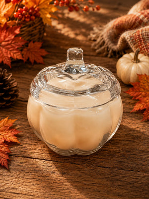 Country Home Candle - Pumpkin Caramel apple Pumpkin jar