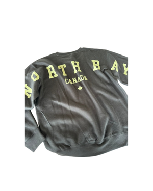Canada / North Bay Crew Neck- Black