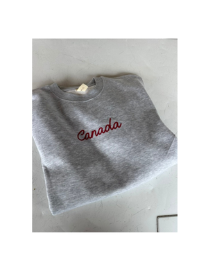 Canada / North Bay Crew Neck - Grey