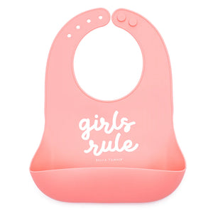 Girls Rule Wonder Bib