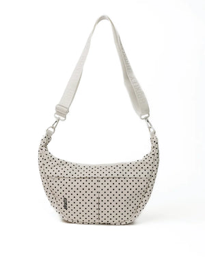 Brixley Pearl Dot Crescent Bag