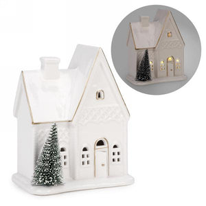 Ceramic Light up Church LED