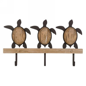 Triple Turtle Wall Hook