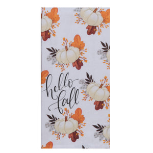 Hello Fall Tea Towel