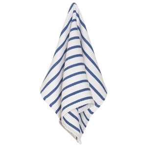 Basketweave Dishtowel Blue