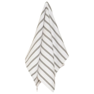 Basketweave Dishtowel Grey