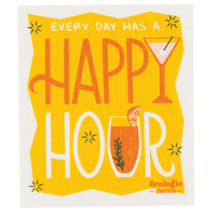 Swedish Dishcloth - Happy Hour