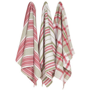 Jumbo Holiday Dishtowel S/3