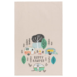 Happy Camper Kitchen Towel