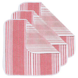 Scrub It Dishcloths Red S/3