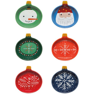 Pinch Bowl Set/6 Christmas Charm