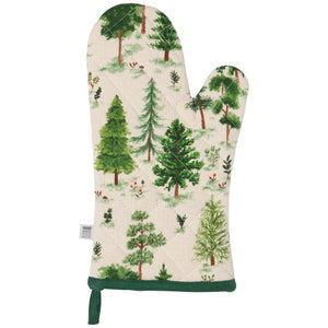 Woodland Spruce Oven Mitt