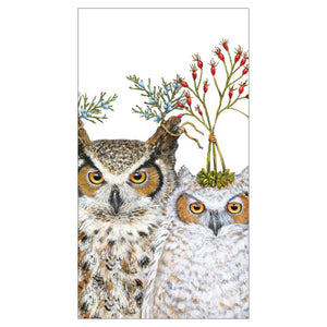 Guest Napkin Holiday Hoot