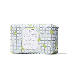 Beekman Glacial Mint & Eucalyptus Goat Milk Soap