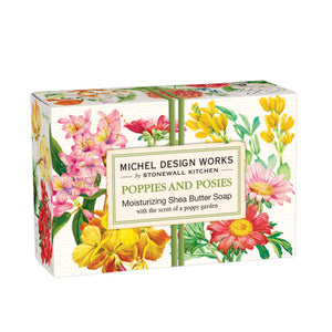 MDW Poppies & Posies Boxed Soap
