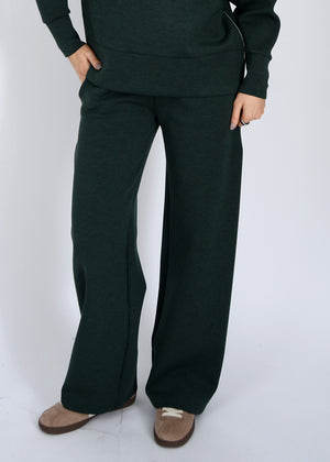 Victoria Soft Knit Pull On Pant - Pine