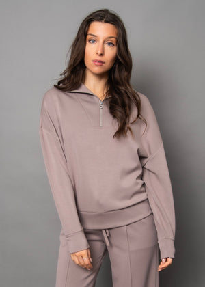 Seanni Soft Knit Pull Over - Fog