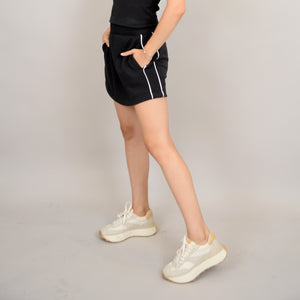 Santia Pull on Mini Skirt - black