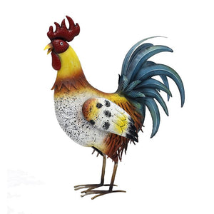 Metal Standing Rooster