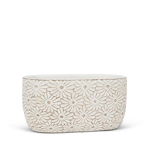 Small Oval Daisy Planter