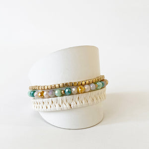 Cuff beaded Bracelet