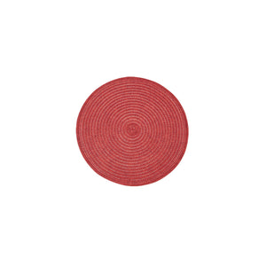 Urban Round Placemat Red
