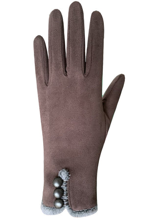 Ladies Aria Glove - Brown