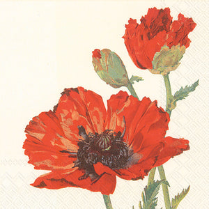 Lunch Napkin Poppy