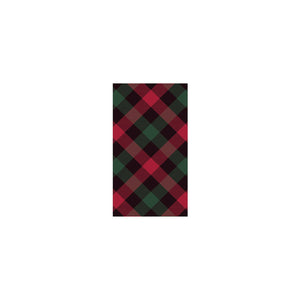 Christmas Check Guest Napkin