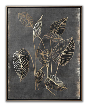Gilded Botanical Print 24 x 30