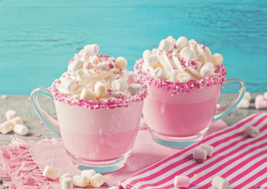 Pink Unicorn Hot Chocolate
