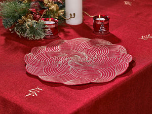 Red & Gold Rose Placemat
