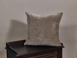 Feather Filled Cushion - Beige