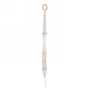 Beaded Hanging Plant Holder