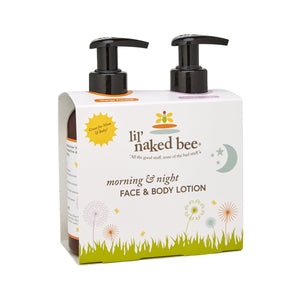 Lil' Naked Bee Muring & Night Gift Set