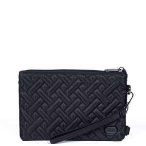 Peekaboo Convertible Wristlet - Black