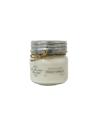 TSM French Vanilla Soy Wax Candle 8oz