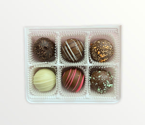 Truffles Gift Box with Ribbon 6pc