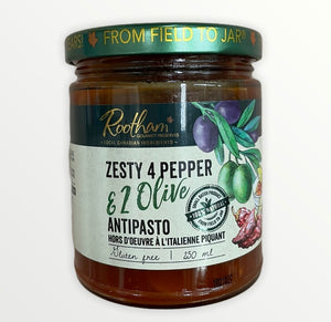 Zesty 4 Pepper & Olive Antipasto
