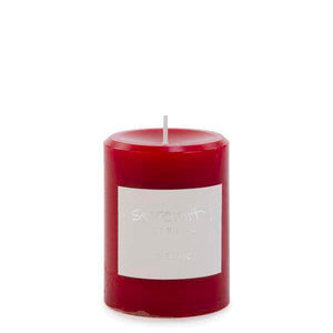 Serenity Living Red Candle