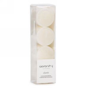 Ivory Votives S/4