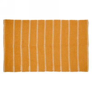 Weaved Mustard Yellow Carpet