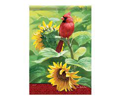 Carson Garden Flag Sunny Perch