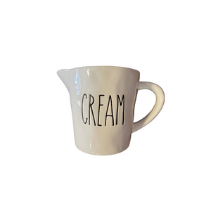 Modern Farmhouse Cream Jar