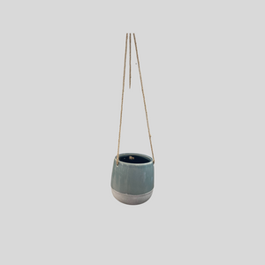 Hanging Planter  Grey/Green
