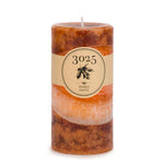 Maple Candle Rust Coloured