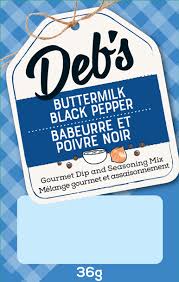 Deb's Dips - Buttermilk Black Pepper
