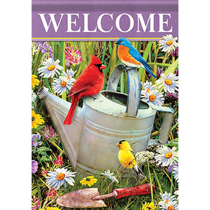 Garden Flag - Songbirds Meet
