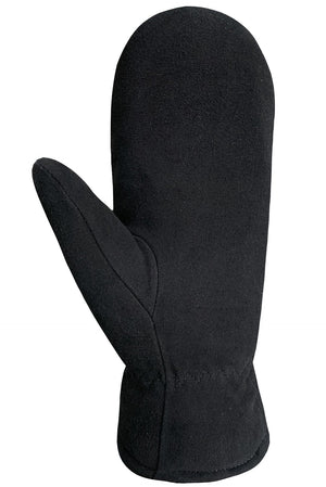 Ladies Fawn Finger Mitt - Black